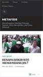 Mobile Screenshot of metafisis.net